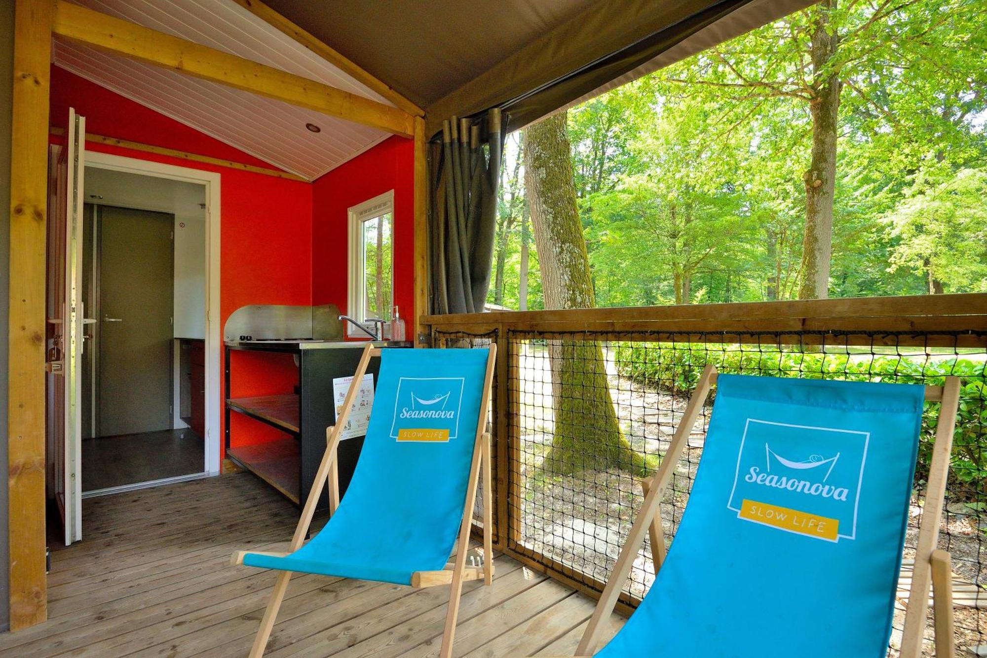 Camping Etang De La Vallee Combreux Rum bild